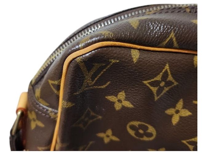 Borsa a Spalla Louis Vuitton Monogram Nile Marrone - vista 18