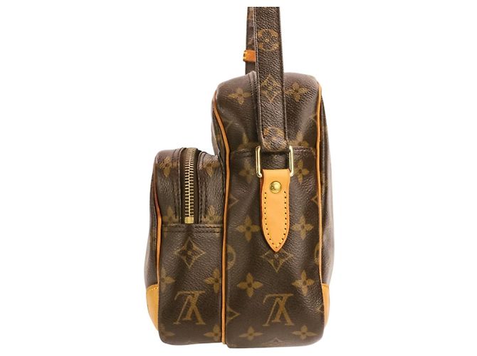 Borsa a Spalla Louis Vuitton Monogram Nile Marrone - vista 5