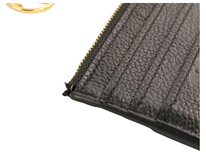 Tarjetero Monogram Empreinte Louis Vuitton en negro - vista 11