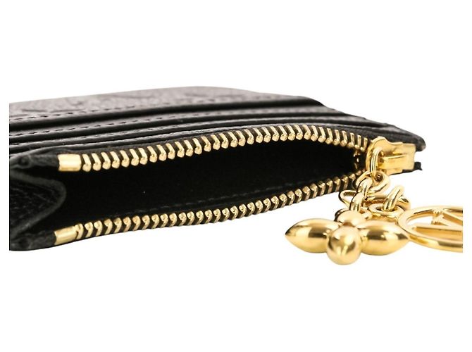 Tarjetero Monogram Empreinte Louis Vuitton en negro - vista 5