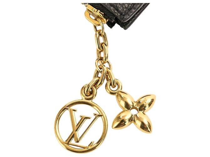 Tarjetero Monogram Empreinte Louis Vuitton en negro - vista 7