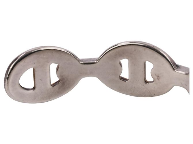Hermès Hermes Chaine d'Ancre Enchainee Bracciale con Charm in Argento 925 - vista 10