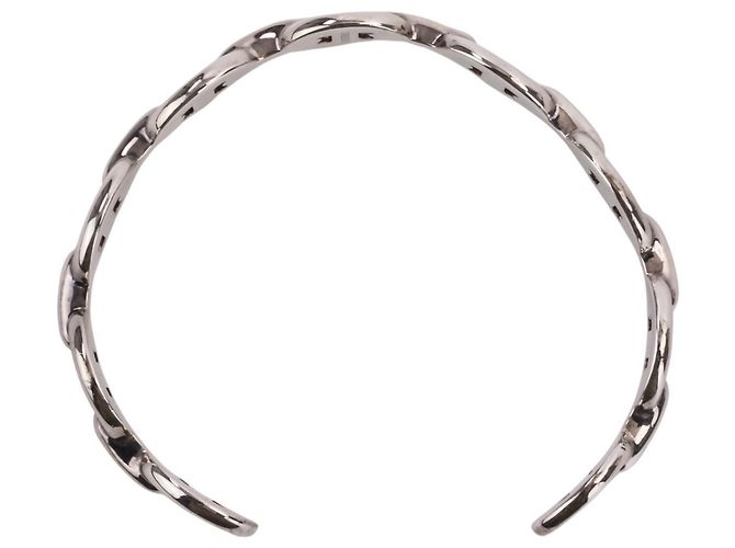 Hermès Hermes Chaine d'Ancre Enchainee Bracciale con Charm in Argento 925 - vista 6