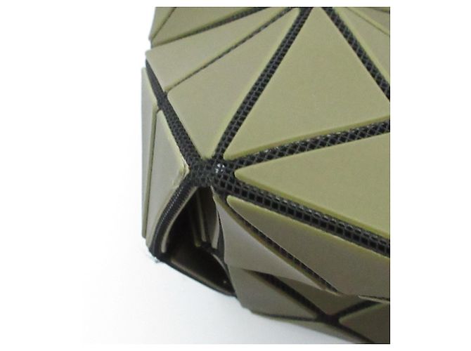 Autre Marque Borsa a tracolla Bao Bao Issey Miyake Khaki Cachi - vista 13