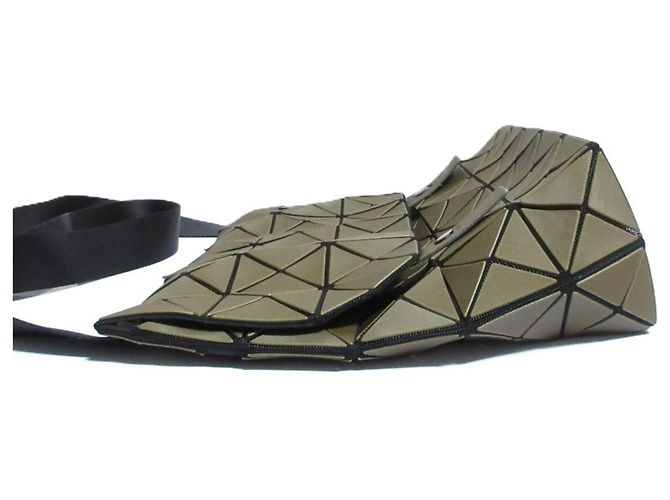 Autre Marque Borsa a tracolla Bao Bao Issey Miyake Khaki Cachi - vista 4