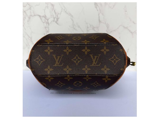 Louis Vuitton Borsa Monogram Ellipse PM Marrone Monogramma - vista 10