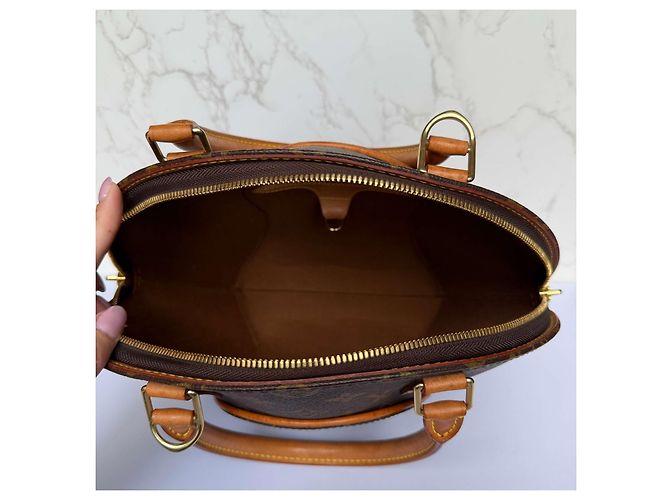 Louis Vuitton Borsa Monogram Ellipse PM Marrone Monogramma - vista 13