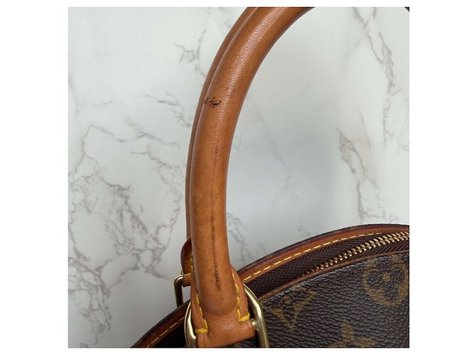 Louis Vuitton Borsa Monogram Ellipse PM Marrone Monogramma - vista 17