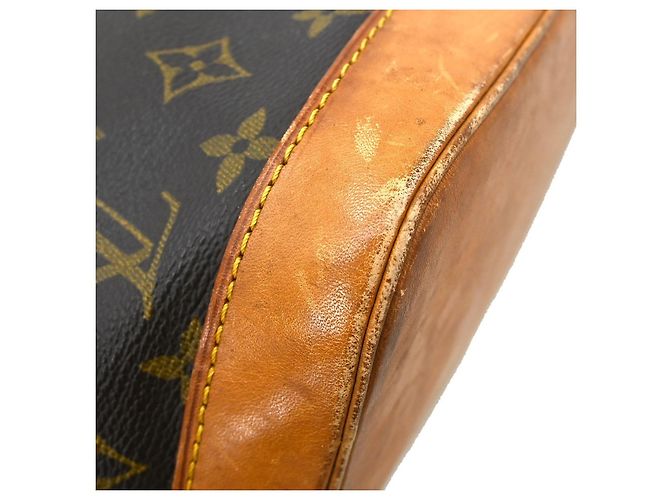 Borsa Louis Vuitton Alma Monogram Canvas PM Marrone - vista 7