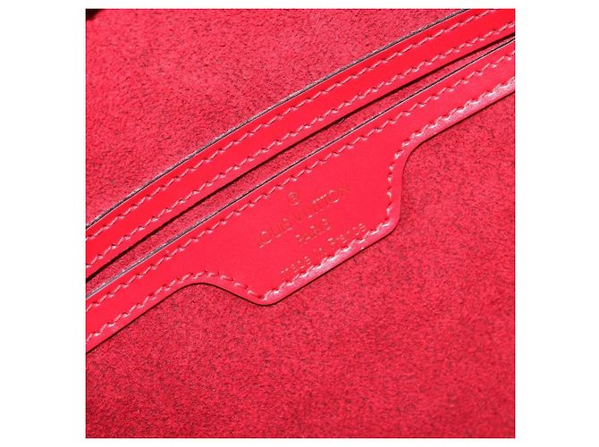 Tote Louis Vuitton Soufflot Epi Leather MM Rosso - vista 7