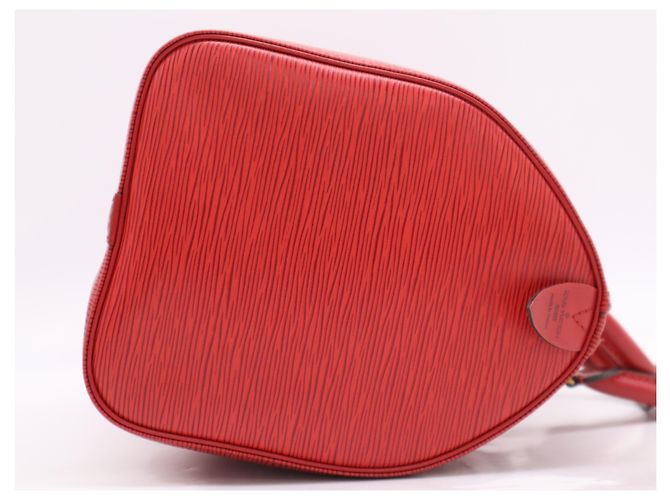 Borsa Louis Vuitton Speedy in pelle Epi 30 Rosso - vista 5
