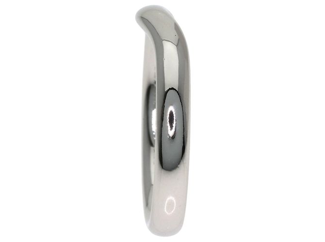 Anello a fascia curva Tiffany & Co. in platino - vista 3