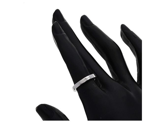 Anello Cartier Lanieres da donna in oro bianco 18K - vista 7