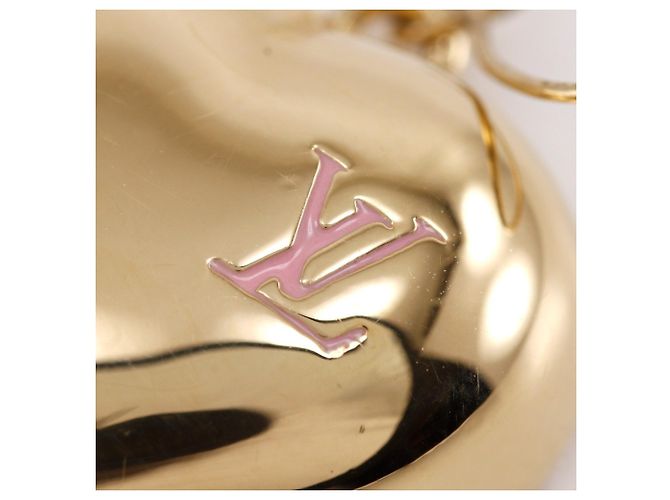 Orecchini Louis Vuitton Boucles de Reilles Fraises Rosa Rosso - vista 6
