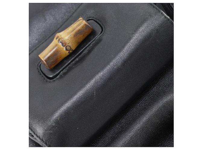 Zaino Gucci Bamboo Nero - vista 11