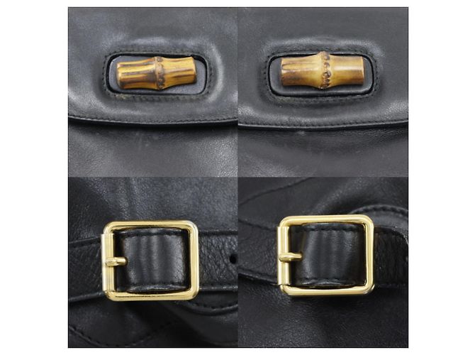 Zaino Gucci Bamboo Nero - vista 13