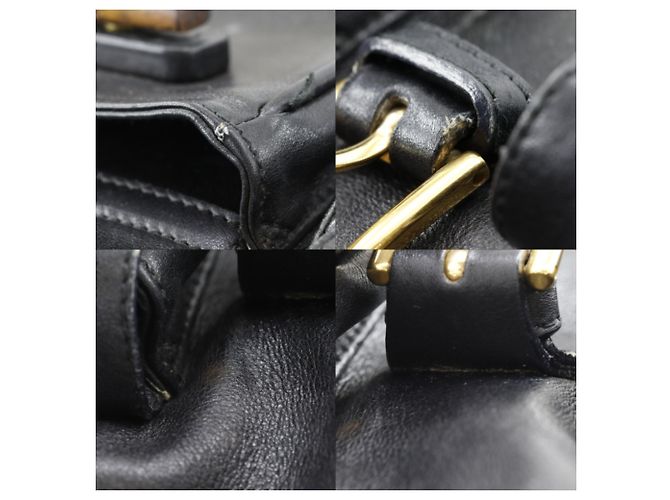 Zaino Gucci Bamboo Nero - vista 14