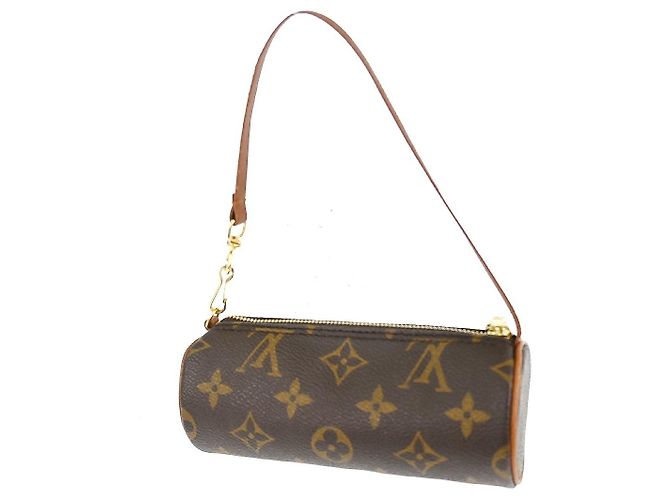 Louis Vuitton Papillon Pochette Monogram Canvas Mini Marrone - vista 2
