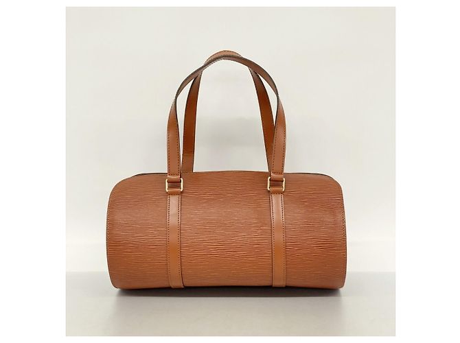 Borsa Louis Vuitton Epi Soufflot M52223 Marrone - vista 11