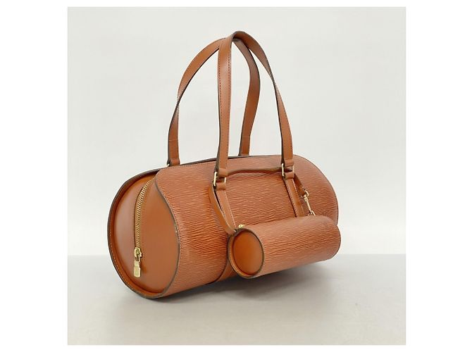 Borsa Louis Vuitton Epi Soufflot M52223 Marrone - vista 2