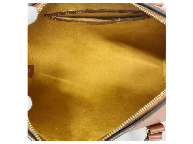 Borsa Louis Vuitton Epi Soufflot M52223 Marrone - vista 4
