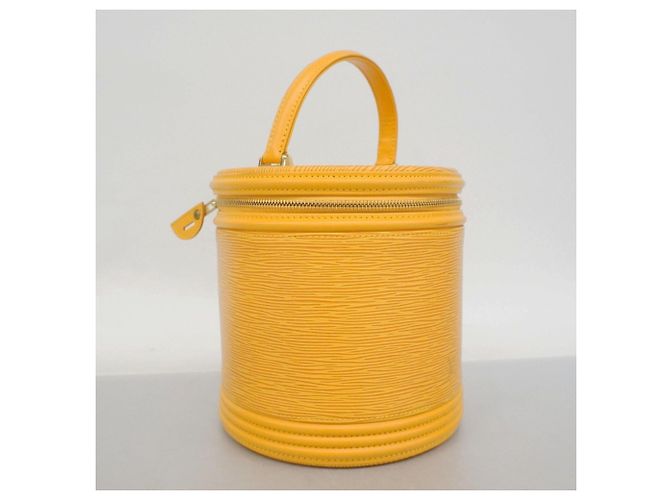 Borsa Louis Vuitton Epi Cannes Giallo - vista 2