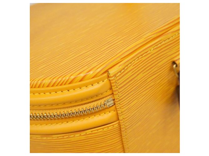 Borsa Louis Vuitton Epi Cannes Giallo - vista 6
