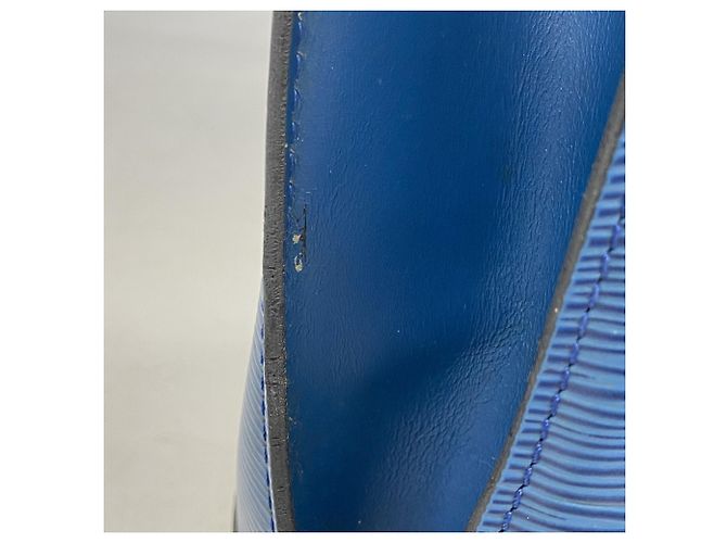 Borsa a Spalla Louis Vuitton Epi Cluny Blu - vista 8