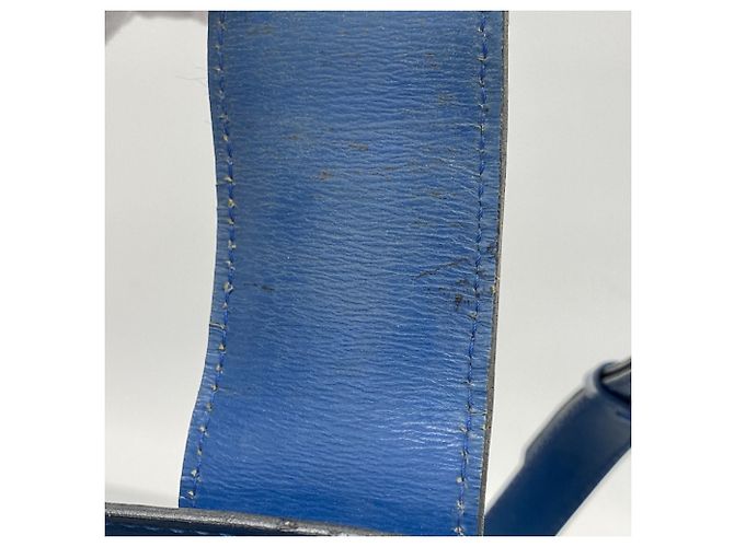 Borsa a Spalla Louis Vuitton Epi Cluny Blu - vista 9