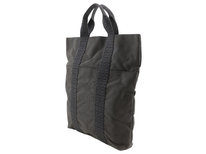 Hermès Borsa Tote Hermes Herline Marrone - vista 2