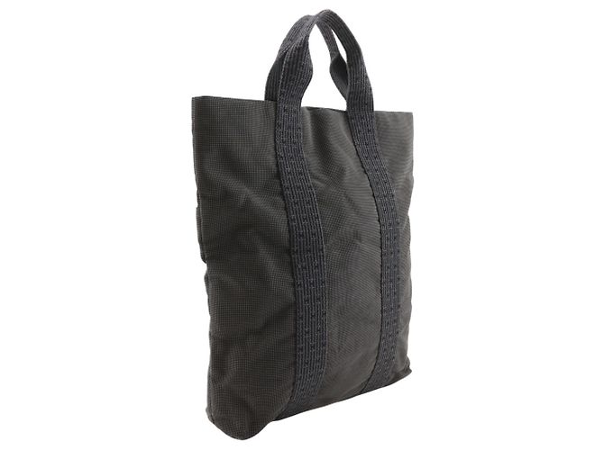 Hermès Borsa Tote Hermes Herline Marrone - vista 3