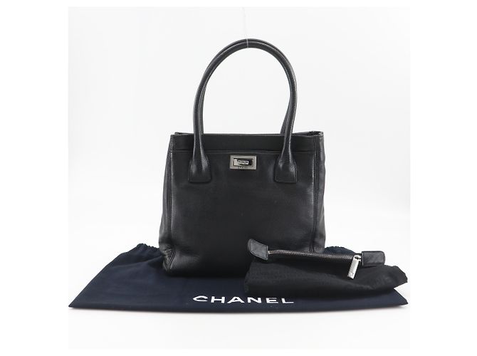 Borsa Chanel Executive Tote 2.55 Nero - vista 17