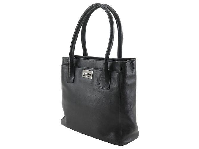 Borsa Chanel Executive Tote 2.55 Nero - vista 2