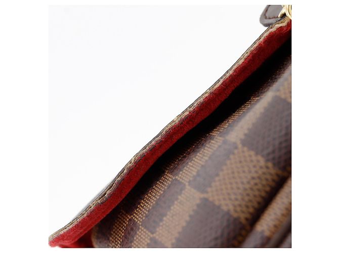 Borsa a Spalla Louis Vuitton Ravello GM Marrone - vista 11