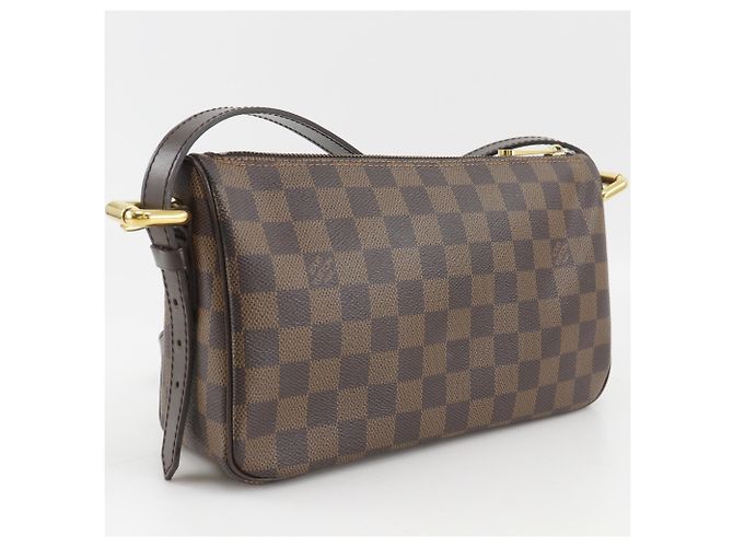 Borsa a Spalla Louis Vuitton Ravello GM Marrone - vista 3