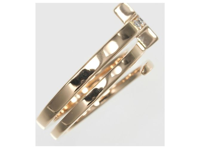 Anello T-Square Wrap di Tiffany & Co. in oro rosa 18K - vista 6