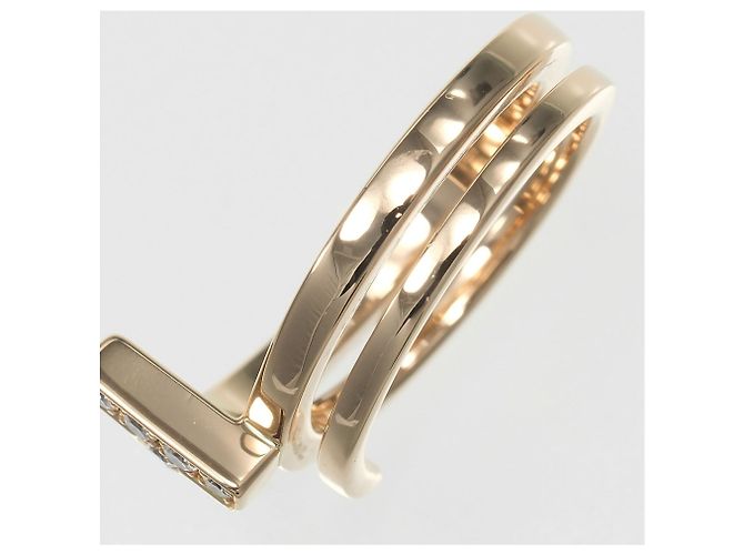 Anello T-Square Wrap di Tiffany & Co. in oro rosa 18K - vista 7