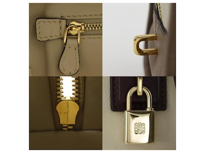 Borsa Loewe Amazona Beige - vista 19