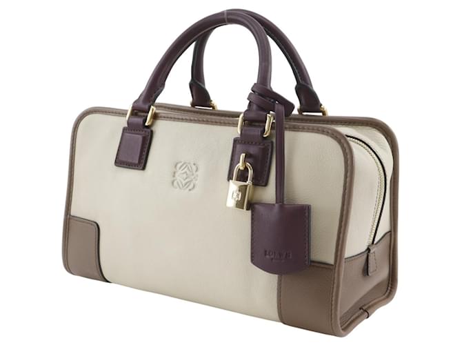 Borsa Loewe Amazona Beige - vista 2