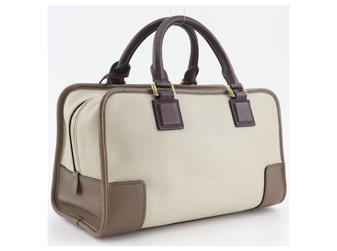 Borsa Loewe Amazona Beige - vista 3