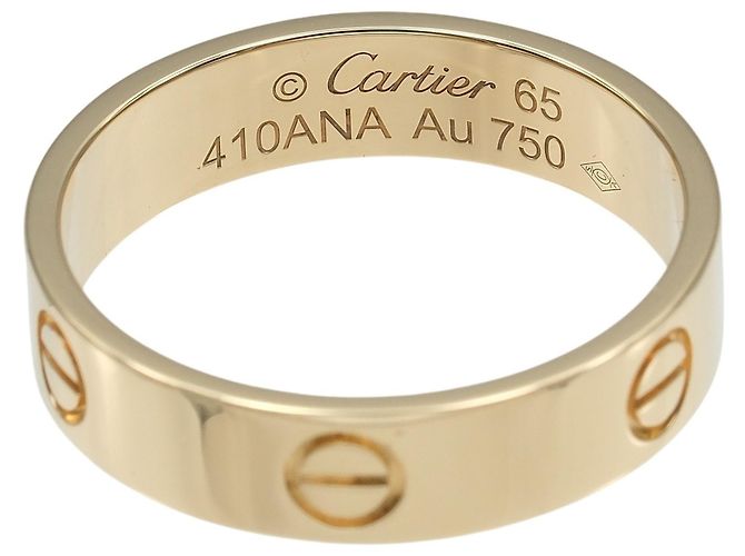 Anello Love di Cartier in oro giallo 18K - vista 4