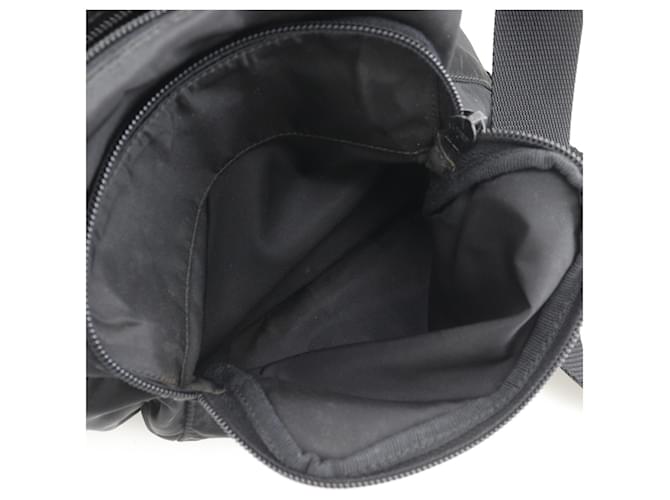 Borsa a tracolla in nylon nero Prada PRADA - vista 5
