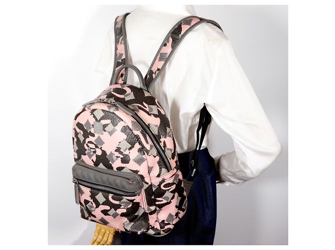 Mochila MCM Rosa Camuflaje - vista 20