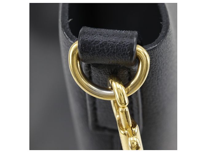 Borsa shopper Saint Laurent Toy Shopping Nero - vista 10