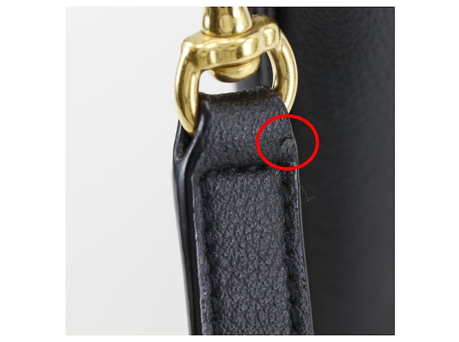 Borsa shopper Saint Laurent Toy Shopping Nero - vista 11