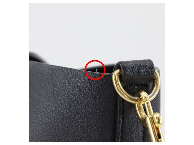 Borsa shopper Saint Laurent Toy Shopping Nero - vista 9