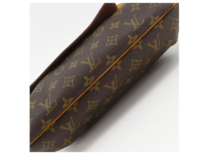 Borsa a tracolla Musette Louis Vuitton Marrone - vista 9