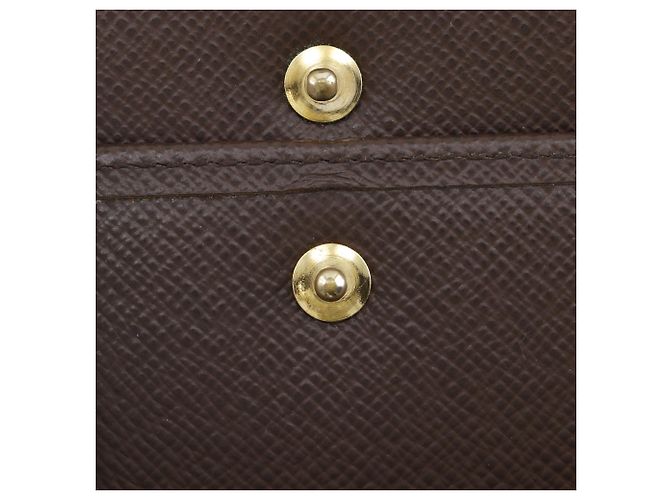 Louis Vuitton Damier Canvas langer Geldbeutel Braun - vista 16