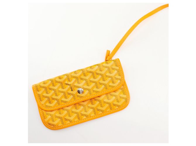 Borsa Tote Goyard Saint Louis GM Giallo - vista 14