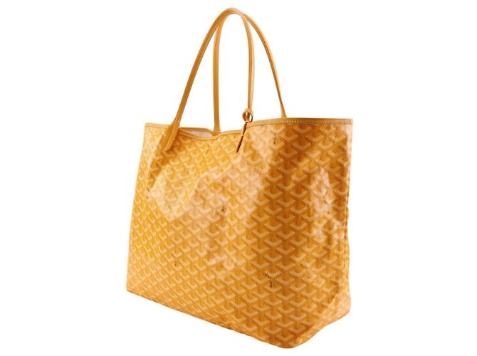 Borsa Tote Goyard Saint Louis GM Giallo - vista 2